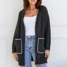 Load image into Gallery viewer, Bobby Blanket Stitch Pocket Cardigan