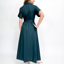 Load image into Gallery viewer, Celia Shirt Dress in Petrol