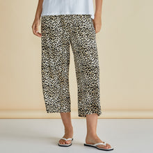 Load image into Gallery viewer, Crystal Crop Jogger in Cheetah