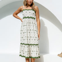 Load image into Gallery viewer, Harley Palm Ric Rac Dress