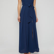 Load image into Gallery viewer, Journey Strapless Jumpsuit in Navy