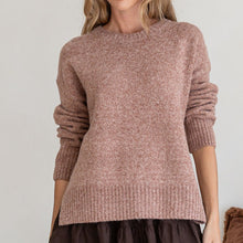 Load image into Gallery viewer, Canyon Knit Round Neck in Nutmeg