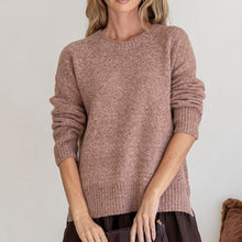 Load image into Gallery viewer, Canyon Knit Round Neck in Nutmeg