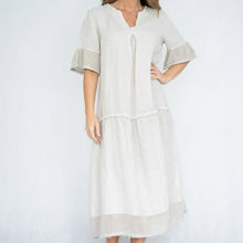 Load image into Gallery viewer, Tuscan Linen Dress in Natural