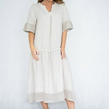 Load image into Gallery viewer, Tuscan Linen Dress in Natural