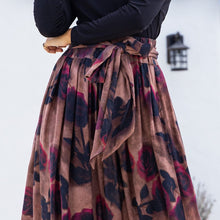 Load image into Gallery viewer, Moody Nights Floral Skirt
