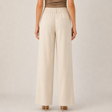 Load image into Gallery viewer, Lucy Pleated Pant in Stone