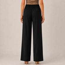 Load image into Gallery viewer, Lucy Pleated Pant in Black