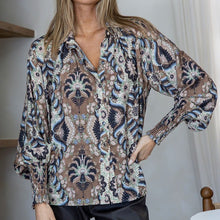 Load image into Gallery viewer, Barcelona Shirred Cuff Shirt