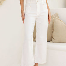 Load image into Gallery viewer, High Waist Sister Jean in White
