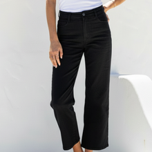 Load image into Gallery viewer, High Waist Sister Jean in Black