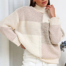 Load image into Gallery viewer, St Moritz Plush Patchwork Jumper