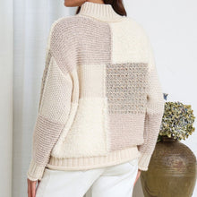 Load image into Gallery viewer, St Moritz Plush Patchwork Jumper