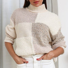 Load image into Gallery viewer, St Moritz Plush Patchwork Jumper