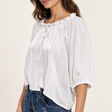 Load image into Gallery viewer, Gypsy Frill Top in Black or White