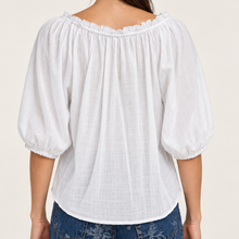 Load image into Gallery viewer, Gypsy Frill Top in Black or White