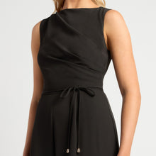 Load image into Gallery viewer, Terri Boat Neck Jumpsuit in Black