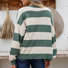 Load image into Gallery viewer, Brady Stripe Cardi in Green
