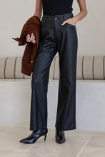Load image into Gallery viewer, Trisha Wet Look High Waisted Jean
