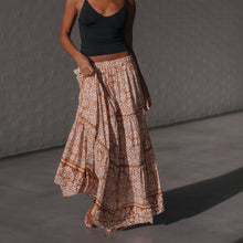 Load image into Gallery viewer, Carla Mustard Ric Rac Maxi Skirt
