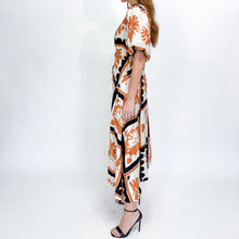 Load image into Gallery viewer, Carmena Tie Waist Maxi Dress

