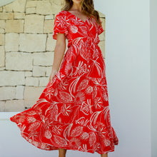 Load image into Gallery viewer, Dandelion Maxi Dress in Red
