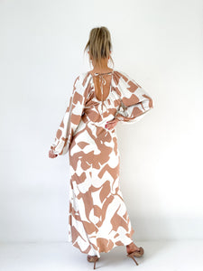 Diannah V Neck Maxi Dress - Various