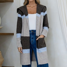 Load image into Gallery viewer, Frankie Colour Block Midi Cardigan - Various
