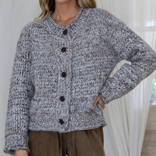 Load image into Gallery viewer, Iris Chunky Knit Button Cardigan
