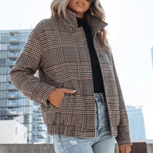 Load image into Gallery viewer, Jordy Check Bomber Jacket
