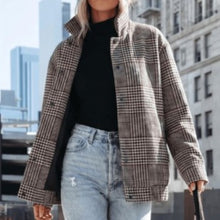 Load image into Gallery viewer, Jordy Check Bomber Jacket
