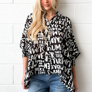 Juliette Letter Shirt