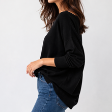 Load image into Gallery viewer, Daphne Top in Black
