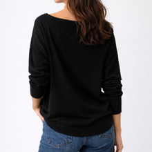 Load image into Gallery viewer, Daphne Top in Black
