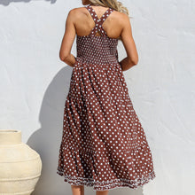 Load image into Gallery viewer, Keiley Polka Dot Dress in Chocolate
