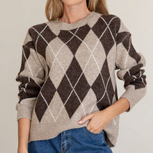 Load image into Gallery viewer, Argyle Knit Jumper - Various
