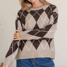 Load image into Gallery viewer, Argyle Knit Jumper - Various
