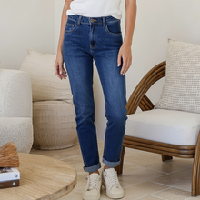 Load image into Gallery viewer, Mum Jean in Dark Blue
