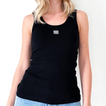 Load image into Gallery viewer, Plato Emblem Tank in Black and White
