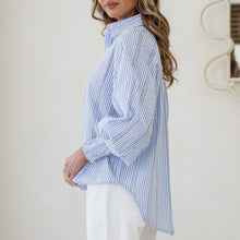 Load image into Gallery viewer, Portsea Stripe Cotton Shirt - Various
