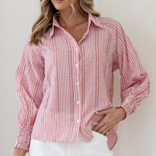 Load image into Gallery viewer, Portsea Stripe Cotton Shirt - Various
