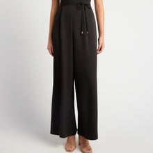 Load image into Gallery viewer, Terri Boat Neck Jumpsuit in Black
