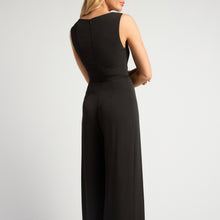 Load image into Gallery viewer, Terri Boat Neck Jumpsuit in Black
