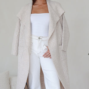 Tilly Cable Pocket Cardigan