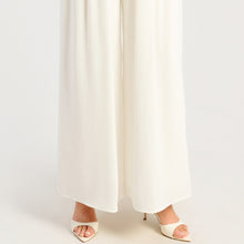 Load image into Gallery viewer, Lillianna Palazzo Pant in White
