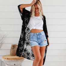 Load image into Gallery viewer, Evie Lace Kimono Various

