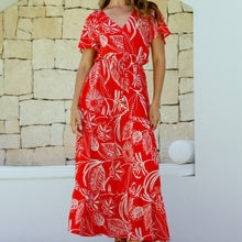 Load image into Gallery viewer, Dandelion Maxi Dress in Red
