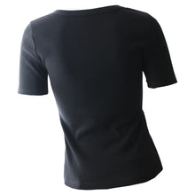 Load image into Gallery viewer, Natalie Skinny T Shirt in Black
