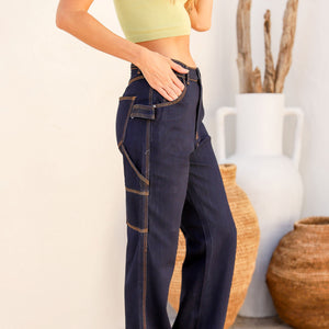 Gwen Wide Leg Cargo Jean