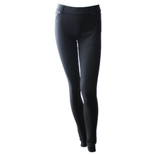 Load image into Gallery viewer, Luna Black Ponte Pant
